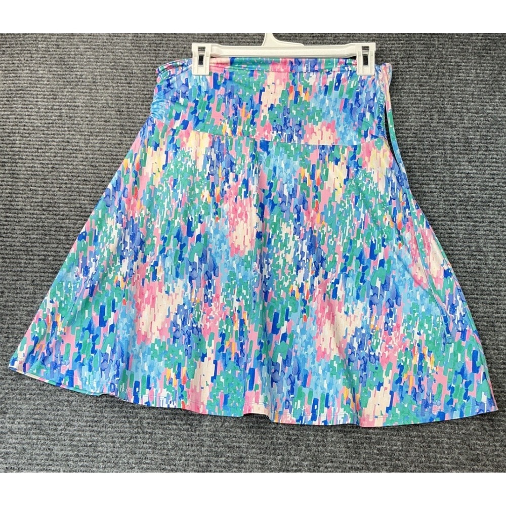 Reel Legends Keep It Cool Skirt Women Medium Multi-Color PreLoved